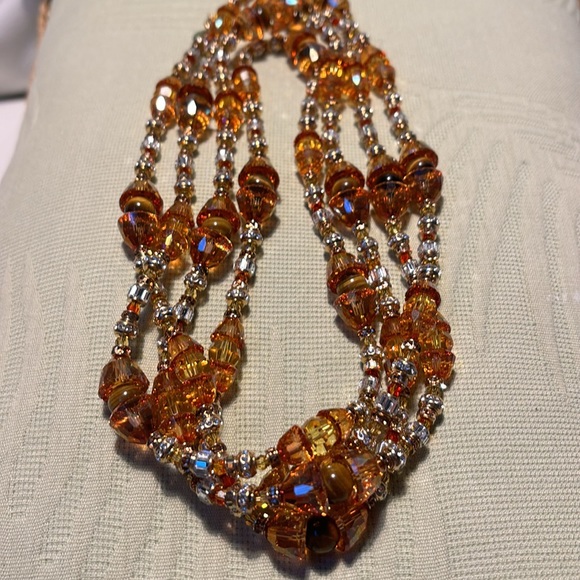 Fantastic XL Authentic Swarovski Long beaded Crystal Necklace NEW $1800 - Picture 4 of 16